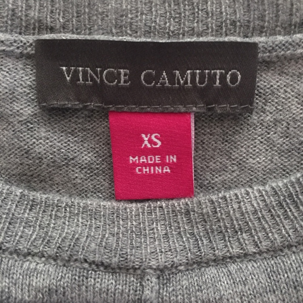 Vince Camuto Cold Shoulder Sweater Top - Picture 2 of 4